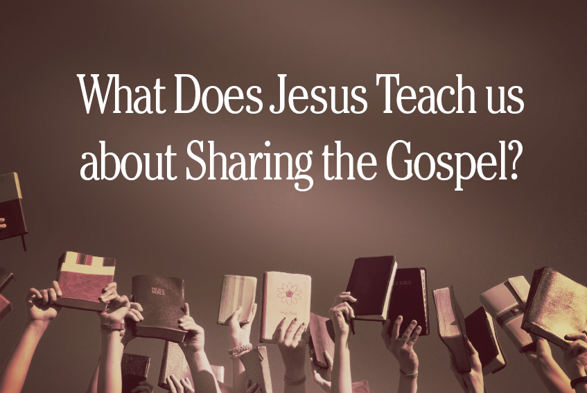 Jesus Sharing Gospel