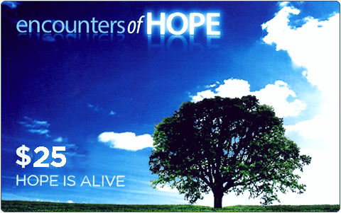 $25 Encounters of Hope Gift Card